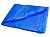 Тент тарпаулин универсальный укрывной синий, 6*8м, плотность 70гр/м